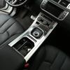For Land Rover Range Rover Evoque 2011-19 ABS Chrome/Carbon Fiber Center Control Panel Cover Decorative Sticker Car Accessories
