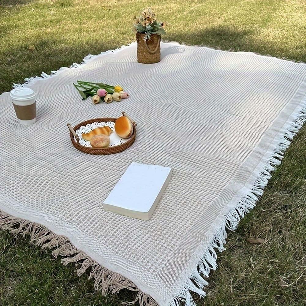 Große Picknickdecke für den Außenbereich 180x130CM Campingunterlage Selbstfahrer-Reise