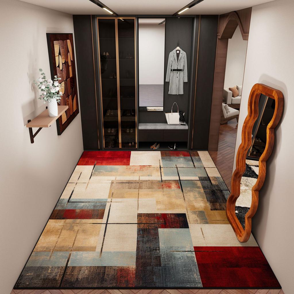 Modern antiskid Carpet living room abstract Style customizable cloakroom Lounge Rug soft Fluffy sofa tables Mat Easy cleaning