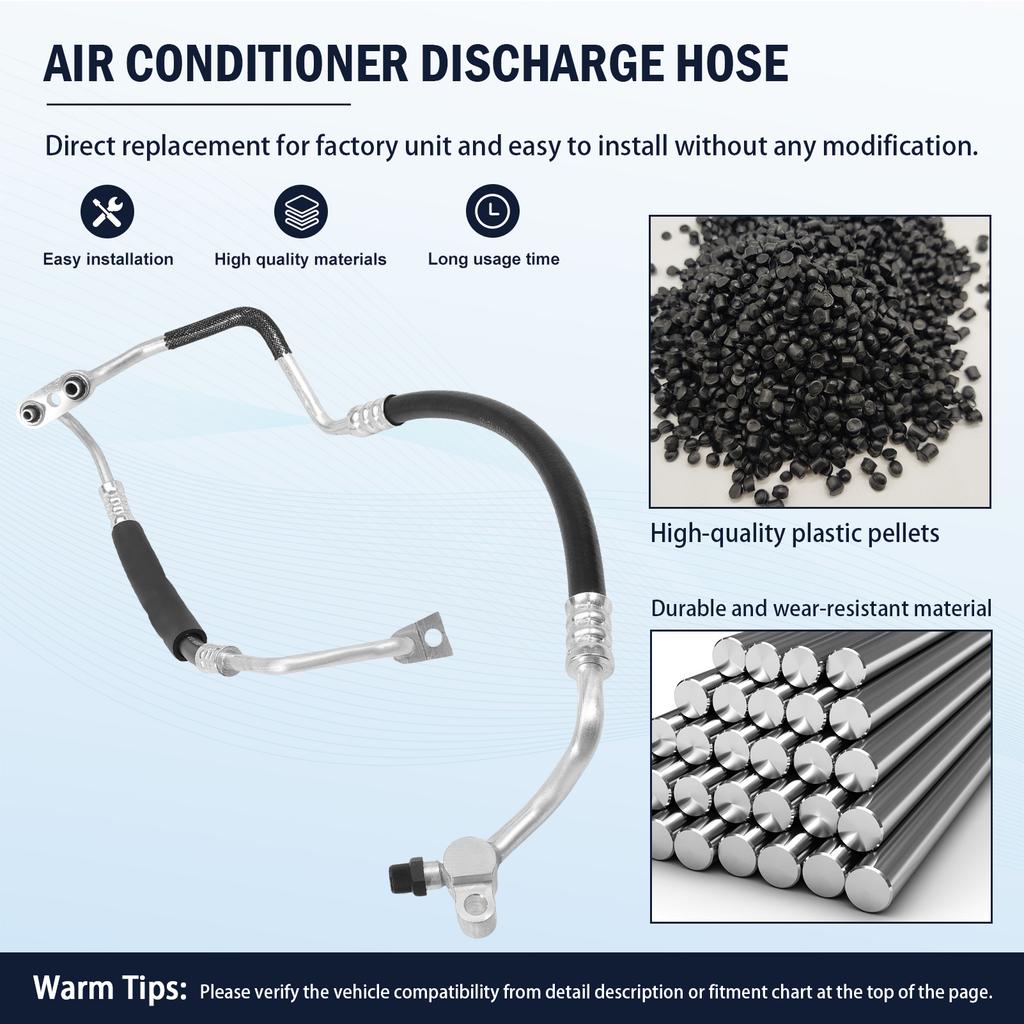A/C Condenser Hose Pipe Assembly For 42366105, 42588256, 95376436, 9508077, For 2015-2021 Encore and Ch-e-vy Trax models