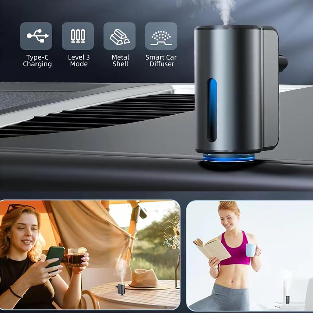 Smart Car , 2024 New Car Air & Freshener, 3 Levels Adjustable,