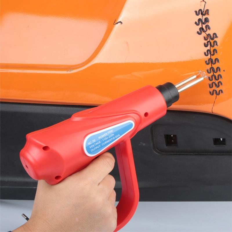 Plastic Welding Machine with Nail Gun for Automobile Bumper Repair and Plastic Crack Melt Welding Tool