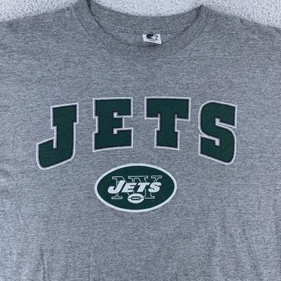 Maglietta Vintage New York Jets Uomo Taglia L T-Shirt Starter NFL Football Anni '90 Made USA