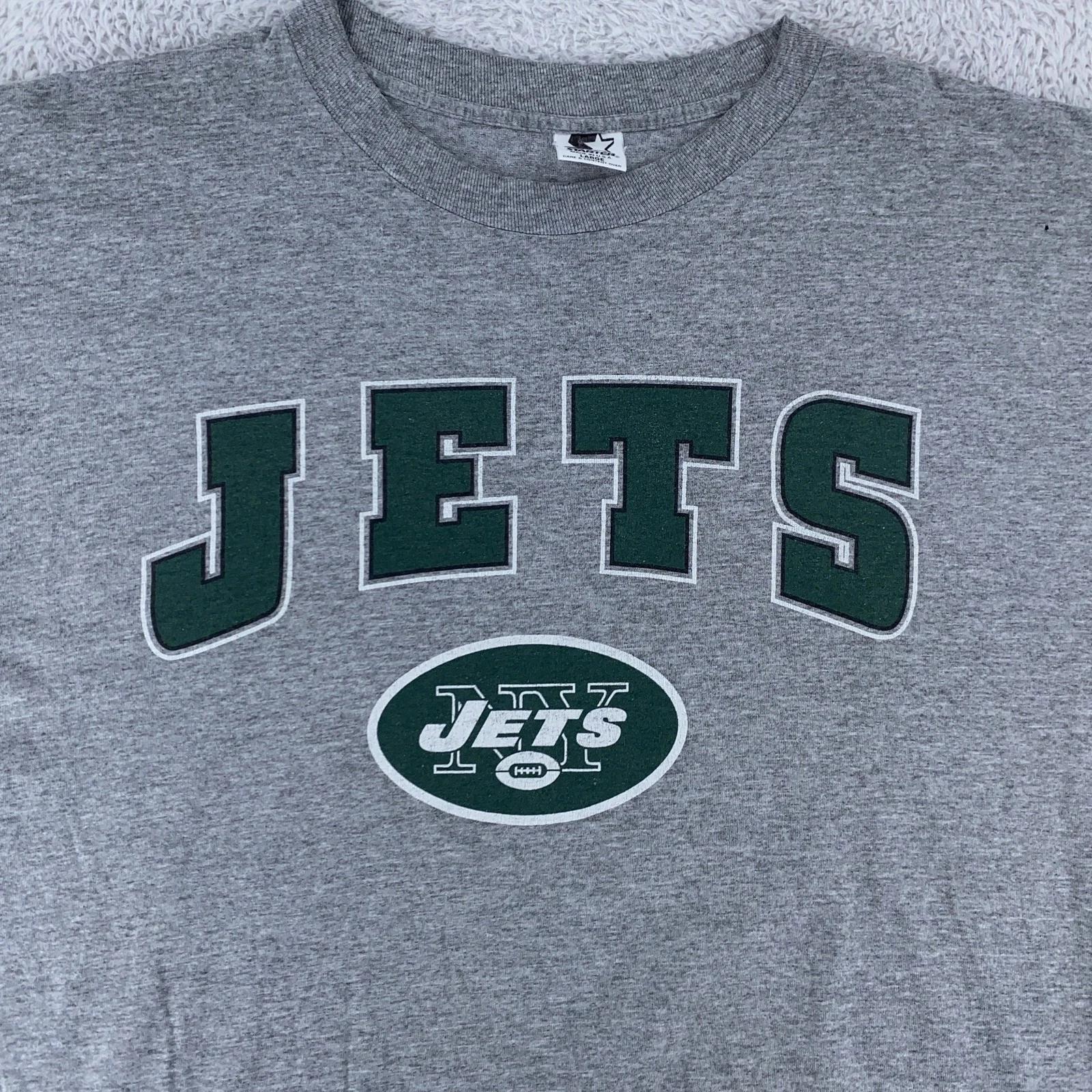 Vintage New York Jets Shirt Mens Large NFL Football Starter T-Shirt 90s Made USA 2XL
