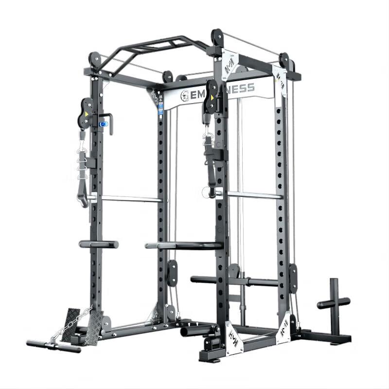 Emai Gold Kong X3 Integrated Smith Machine & Power Cage Trainer