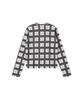 Rest And Recreation Check Pattern Long Sleeve Top - Black