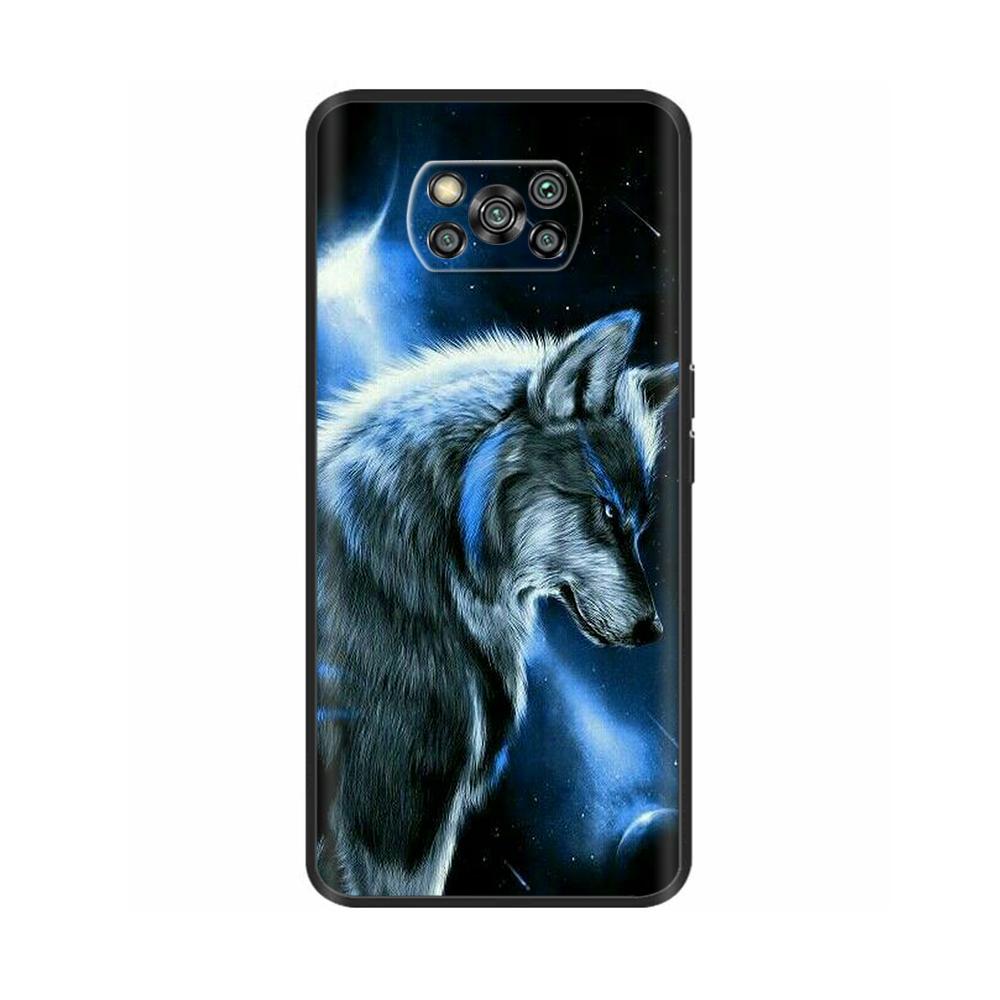 For Xiaomi Poco X3 NFC Case Printed Cartoon Silicone Back Cover Soft Bumper Phone Case For POCO X3 Pro X 3 TPU Case Funda 6.67''