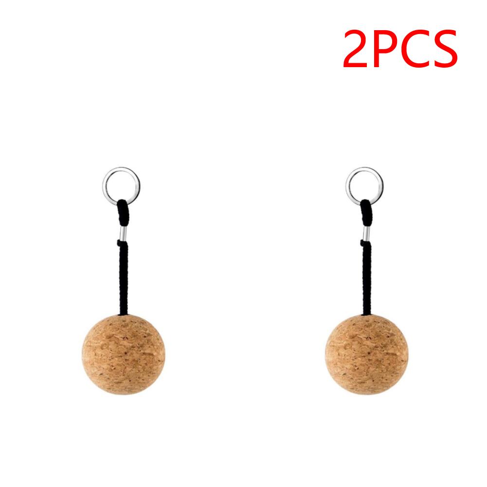 50mm Boat Floating Cork Keyring Water Buoyant Ball Kayak Float Keychain Lightweight Marine Sailing Kayaking Boat