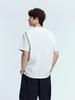 New Balance T-Shirts Men's Sea Salt White Crew Neck
