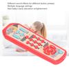TV Remote Control Toy Baby Simulated Remote Control Toy with Sound and Light for Early Education Learning
