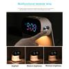 ABWR-Multifunctional Clock With Night Light, Wireless Charging Clock, Three Brightness Adjustment, Ideal Holiday Gift