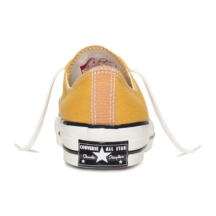 Converse Chuck Taylor All Star 1970s Vintage Low Top Canvas Shoes Unisex Yellow 151229c
