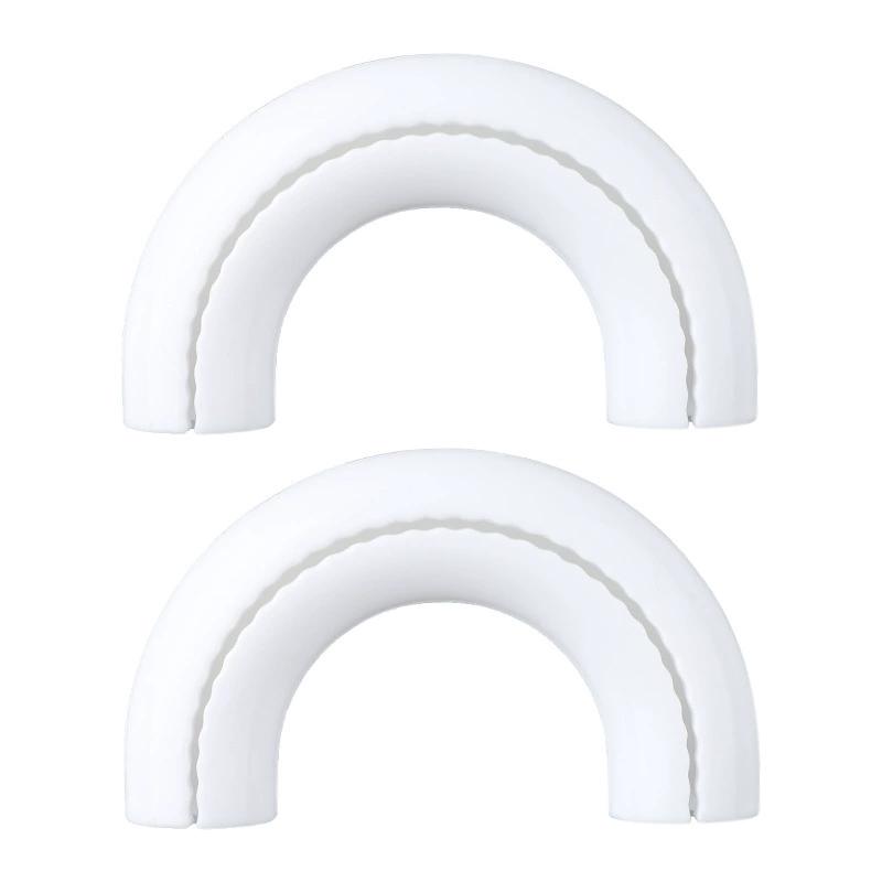 2PCS Trailer Hook Cover Tow Truck Hook Ring Traction Hitch Silicone Cover for Ford F150 2004-2024 Automotive External Accessory