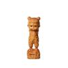Nezha Series Handcrafted Taihang Cliff Cypress Wood Carving – Exquisite Desktop Ornament