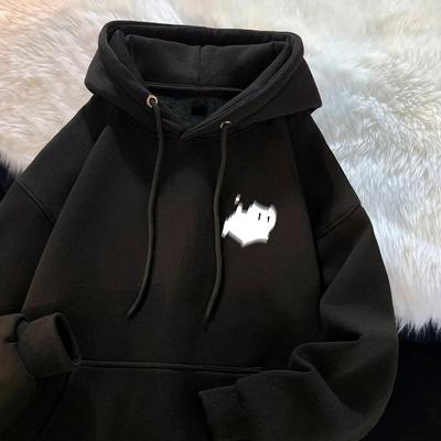 2025 New  Hoodie Versatile Autumn and Winter Jacket Hong Kong Style American Street Print Women Clothing Graphic Y2K Hoodie