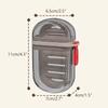 1/2PCS Portable Soapdish Sealed Storage Box Waterproof and Leak-proof Soap Storage Rack for TravelingCamping and Business Trip.
