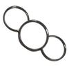 Dashboard Instrument Panel Trim Carbon Fiber Gauge Trim Rings for Cayman 2016 to 2022 Glossy Black