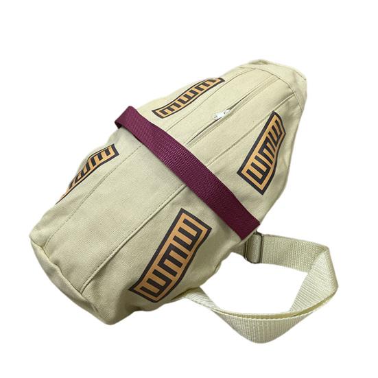 

Сумка на одно плечо для косплея в стиле японского аниме, большая вместительная сумка для мальчиков и девочек-подростков, повседневная парусиновая школьная сумка для путешествий, студенческая книжная сумка жёлтый