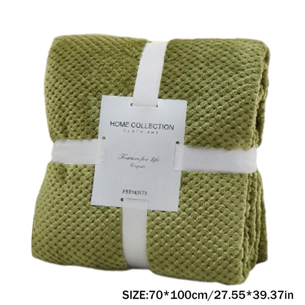 Super Soft Coral Fleece Blanket Skin-Friendly Material Hotel Throw Fluffy Blanket for Sofa Bedding Airplane