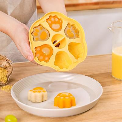 Cartoon Silicone Mold Baby Complementary Food Mold Multipurpose DIY Cake Breads Chocolates Making Stencils Kitchen Supplies