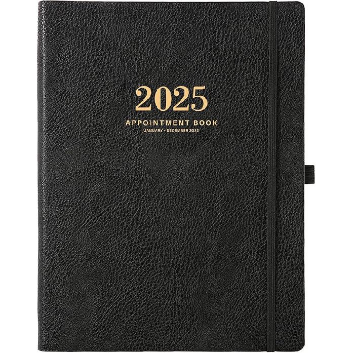 Еженедельник и Планировщик на 2025 год - Ежедневный почасовой планировщик 2025 с интервалом в 15 минут, Январь 2025 - Декабрь 2025, 8,5  x 11 , Достигните своего old