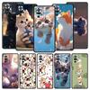 Phone Case Cover for Redmi 14C 10C Note 15 14 13 12 10 11 Pro Plus K40 5G Soft TPU Shockproof Fundas Shell Cute Cat Capas Coque