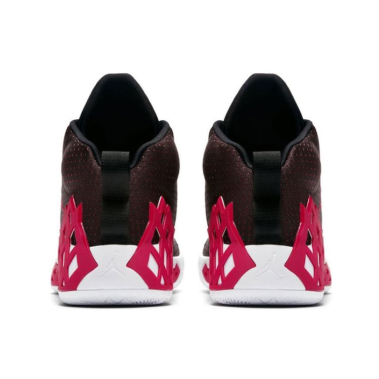 Air Jordan Jumpman Diamond Mid PF 'University Red' (Unisex) Schwarze / University Red-Weiße Basketballschuhe CI1205 006
