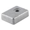 Anode de Bateau Bloc d'Anode de Transmission Anode en Alliage d'Aluminium Bloc d'Anode Anode Hors-Bord Moteur Hors-Bord