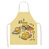 Car Pattern Children's Apron Vehicle Theme Printed Apron New Cleaning Clothes  Home Use