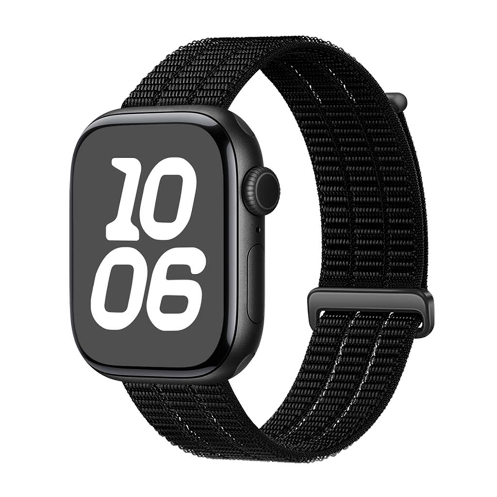 Exercise Breathable Nylon Wristband for Apple Watch Series 11 10 9 8 40mm 41mm 42mm 44mm 45mm 46mm Strap Nylon Watch Band For Apple Watch Ultra 49mm