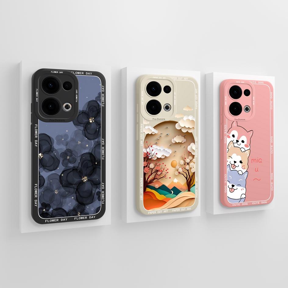 Für Oppo Reno13 Pro 12F F27 A3 NFC Realme C75 Realme 14 Pro Plus A40 A40m A60 Hülle Hübsche Avocado Weiche Flüssigkeit Silikon Stoßfeste Abdeckung für Oppo Shell