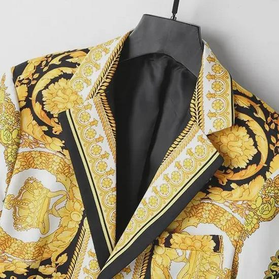 Men's Casual High-End Single Suit Jacket - Trendy, Large Size, One-Piece Delivery.