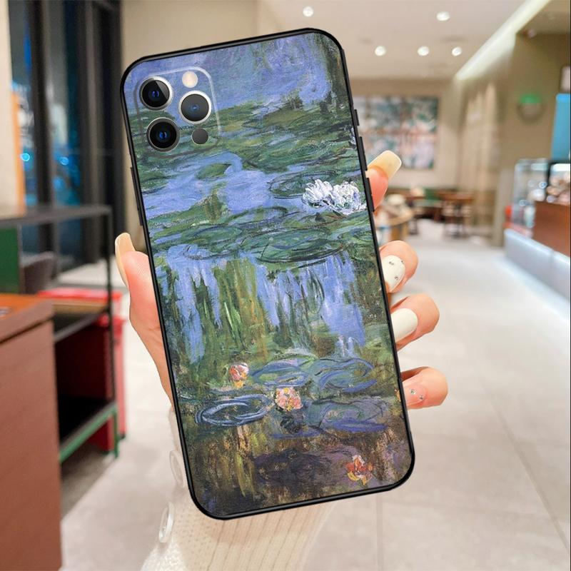 

Claude Monet Phone Case For iPhone 17 16 15 14 13 11 12 Pro Max mini 16 Plus 16e 17 Air Protective Cover iPhone 11