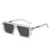 Latest For Gents Stylish Square Sun Glasses For Ladies Vintage Sun Glasses UV Classic Geometry Rectangle Eye Glasses Vintage Big Frame Eyeglasses