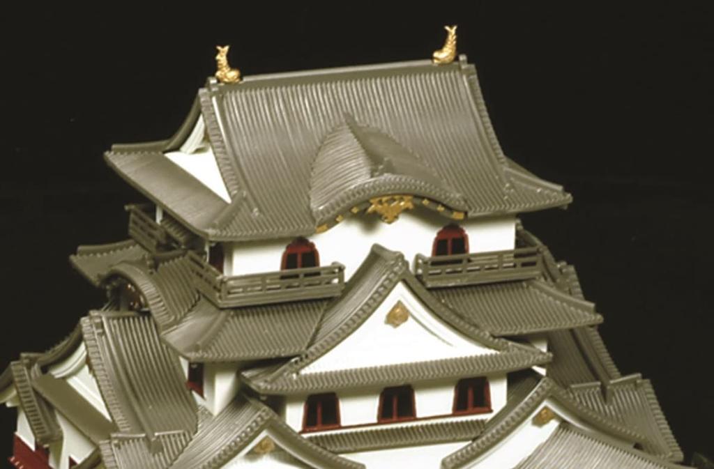 Doyusha 1/280 Japanese Famous Castle Standard Hikone Castle Plastic Model S-25