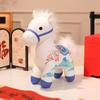 Chinese Style Cartoon Steed Doll PP Cotton Plush Horse Doll Pendant  Year of Horse