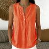 DICFY Women's Fashion Casual Summer Spring V-Neck Sleeveless Blouses & Shirts