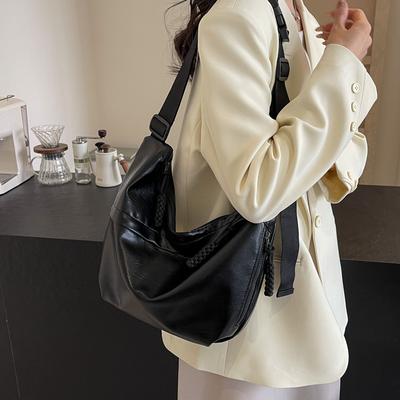Premium Lässige Umhängetasche Damenmode Schultertasche Große Kapazität Vielseitige Knödeltasche