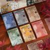 Retro Floral Cloth Pattern Paper for DIY Decoration and Collage