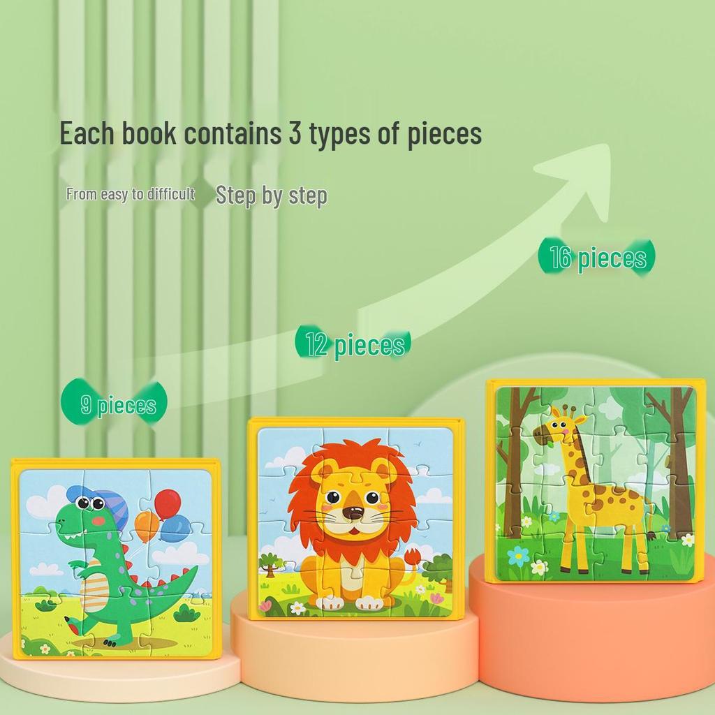 Magnetic Educational Puzzle for Kids Ages 0-6: Early Learning Toy