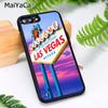 MaiYaCa Las Vegas Sign LIGHTS Nevada Phone Case For iPhone 17 Air 16 15 14  11 12 13 Pro MAX Plus coque Cover Shell