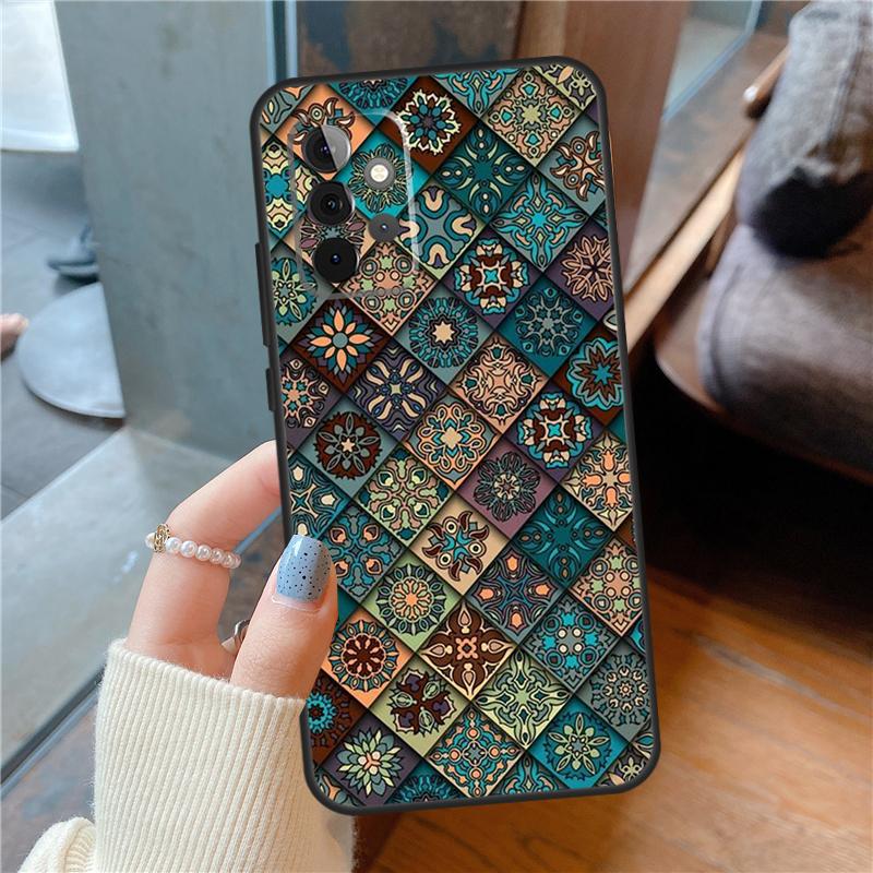 Mandala Case For Samsung Galaxy A54 A34 A14 A15 A13 A53 A16 A26 A36 A56 A12 A22 A32 A52 A06 A35 A55