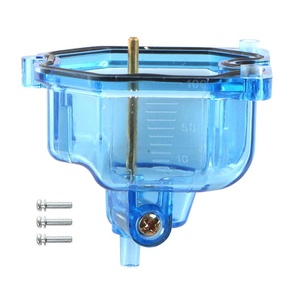 Motorcycle Carburetor Clear Bottom Transparent Float Bowl Oil Cup Fit For TMX125 150 200 PZ27 CG125 Carb Fload Chamber 26mm~32mm