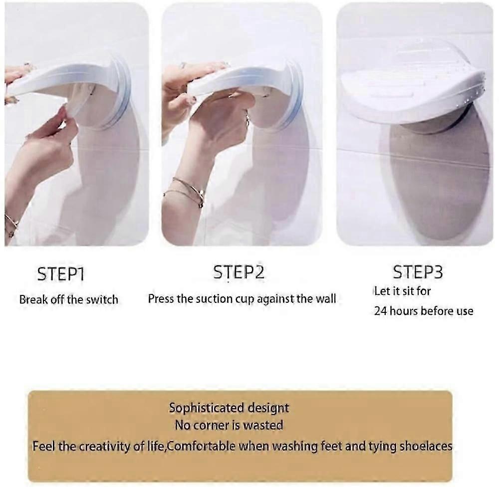 Freshystep Shower Step, Shower Foot Rest, Shower Step for Shaving Legs
