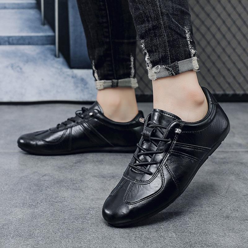 Forrest Gump shoes men's fashion versatile foot set low-top flat bottom lightweight men's beanie shoes loafers men's casual shoes men's