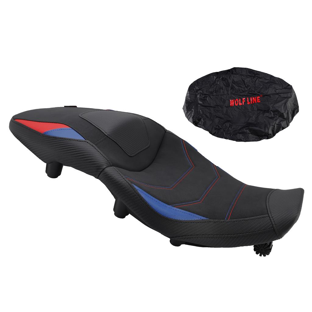 Rider Passenger Seat Front Rear Cushion Std Blue For Bmw S1000Xr 20-26 M1000Xr