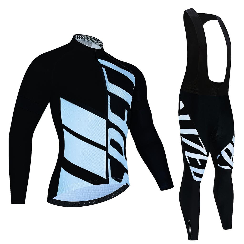 Cycling Suit Long-sleeved Suit, Cycling Suit Spring and Autumn Tour De France Competition Suit