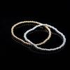 3mm Silver Gold Ball Daily Simple Bracelet 925 Silver Ball Bracelet 3mm