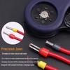 European Style Pin Terminal Crimping Pliers - Cold Crimping Hardware Tool for Small Tubes