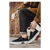 Men's Summer Lightweight Breathable Slip-On Casual Canvas Shoes, Soft-Soled Comfortable Footwear.